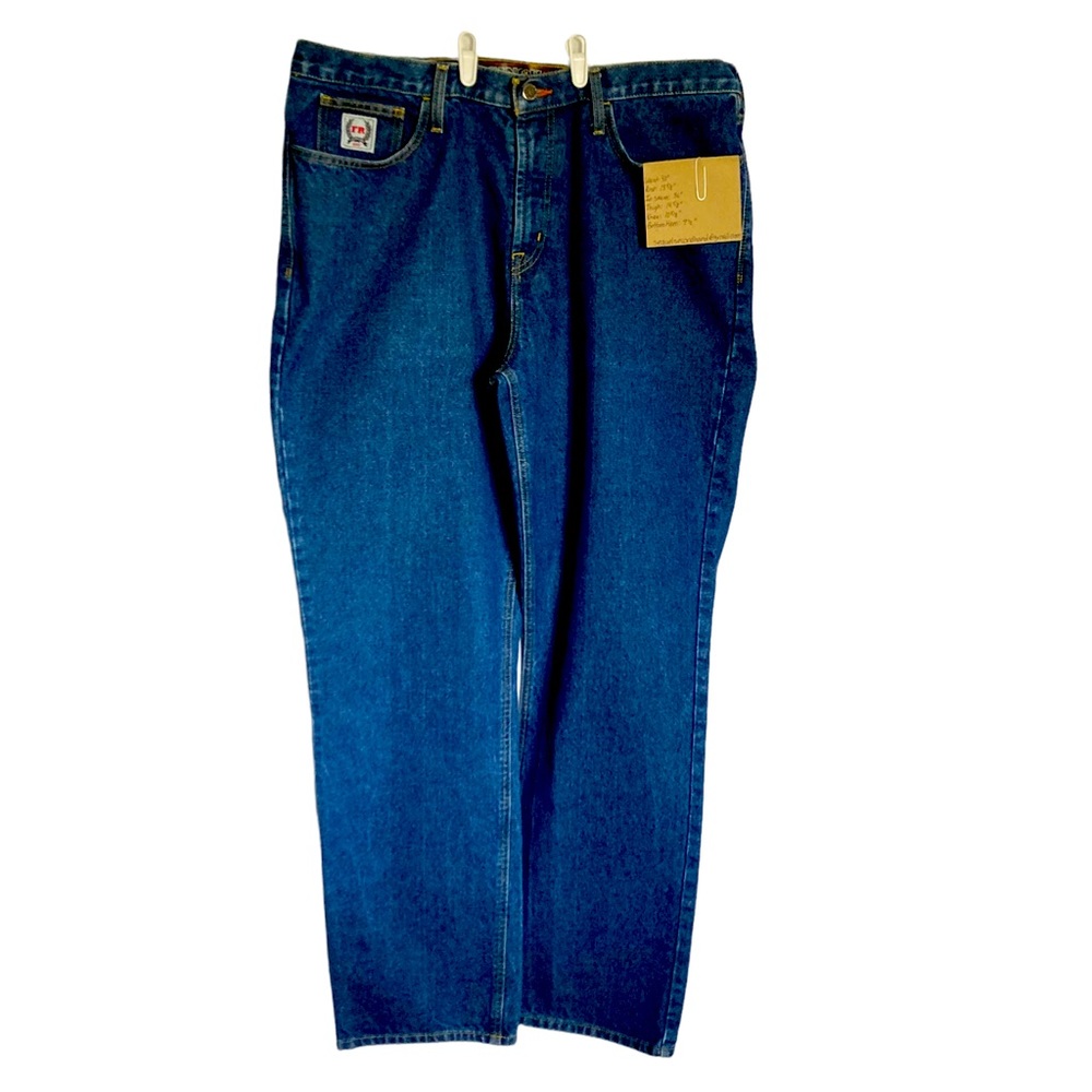 Mens Cinch WRX Fire Resistant Denim Jeans. 38x36 on label. Fits like 40x36.